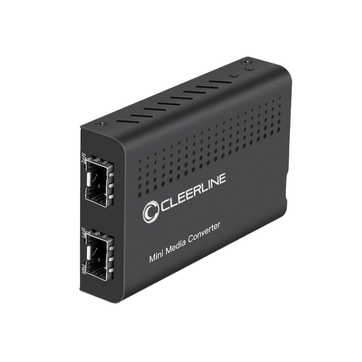 1 x SFP+ to 1 x SFP+ 10 Gb Ethernet Fiber Optic Media Converter